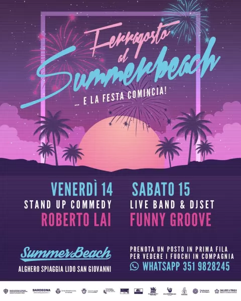 Ferragosto al SummerBeach - Live Music Funny Groove